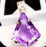 Beautiful Fancy 925 Sterling Silver CERTIFIED 42.10 Ct Sapphire Gemstone Pendant