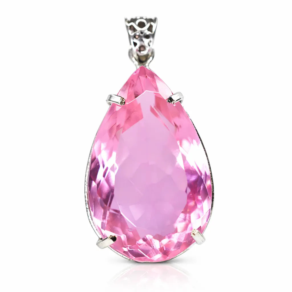 natural sapphire pendant