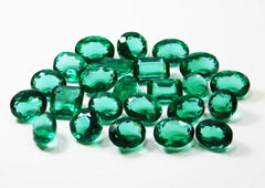 100 Ct CERTIFIED Green Muzo Emerald Loose Gemstone AA++  Lot Mix Shape Emerald Lot