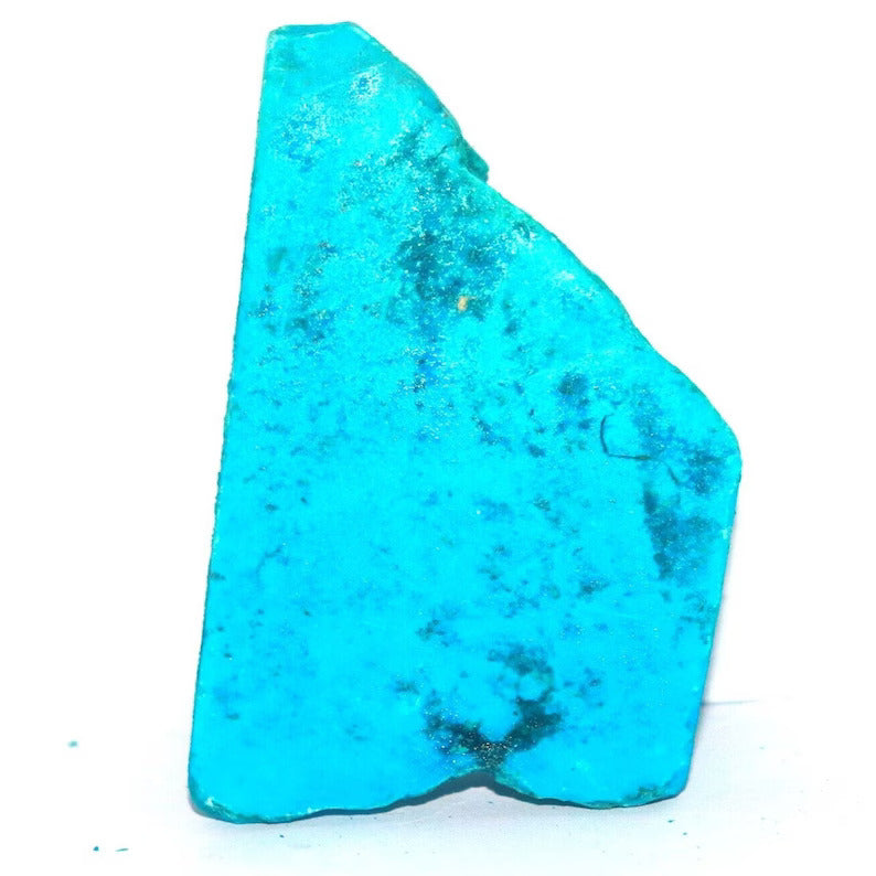 Natural Uncut Raw 108.25 Ct Certified Blue Turquoise Rough Slab Loose Gemstone Rough