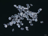 CERTIFIED 221 Pcs Synthetic Moissanite Diamonds Cut Round D CVD 1 MM LOT