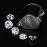 Synthetic Moissanite CERTIFIED Loose Diamonds CVD DEF Color VVS1 Round 2 MM