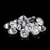 10 Pcs Synthetic Moissanite Loose Diamond Cut CERTIFIED D Color CVD 1 mm LOT