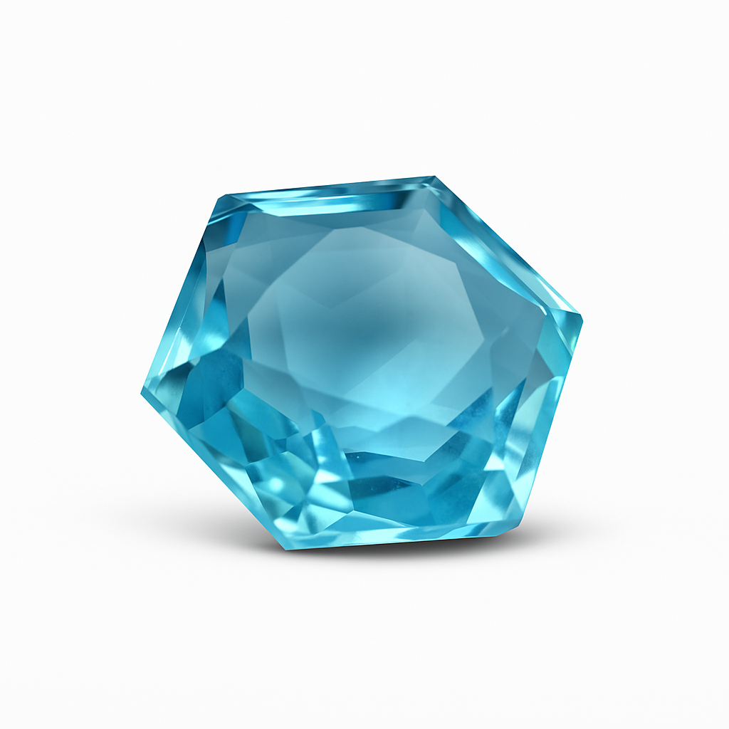 Winter Collection !!! CERTIFIED Natural Fancy Cut 14.84 Ct Blue Aquamarine Ring Size Aquamarine Loose Gemstone | Gift For Anniversary | Gift For Wife / Mother