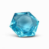 Winter Collection !!! CERTIFIED Natural Fancy Cut 14.84 Ct Blue Aquamarine Ring Size Aquamarine Loose Gemstone | Gift For Anniversary | Gift For Wife / Mother
