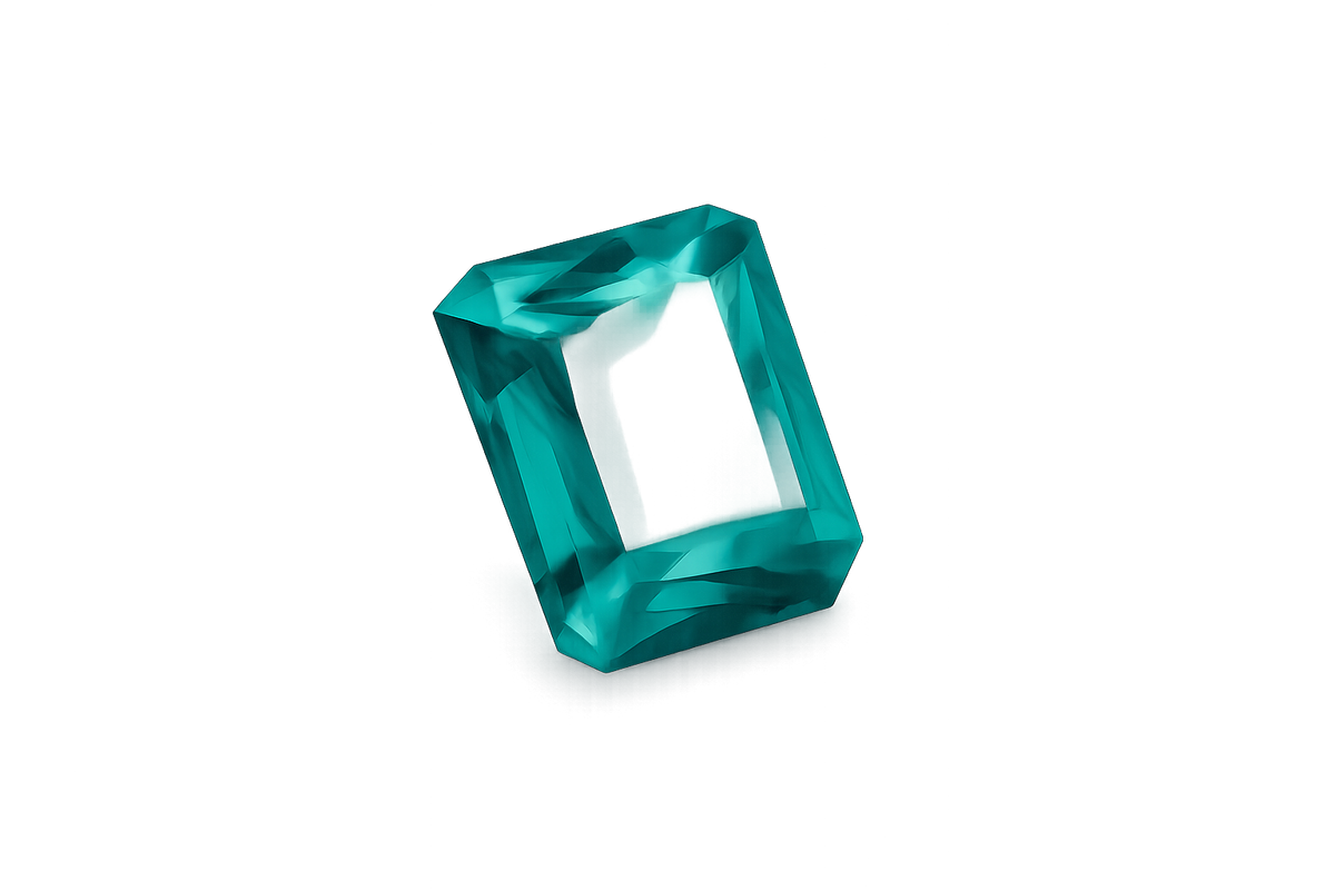 CERTIFIED 10.60 Ct Natural Green Unheated Emerald Cut Loose Gemstone Tourmaline