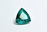 10.05 Ct NATURAL Green Tourmaline CERTIFIED Trillion Cut Stunning Loose Gemstone