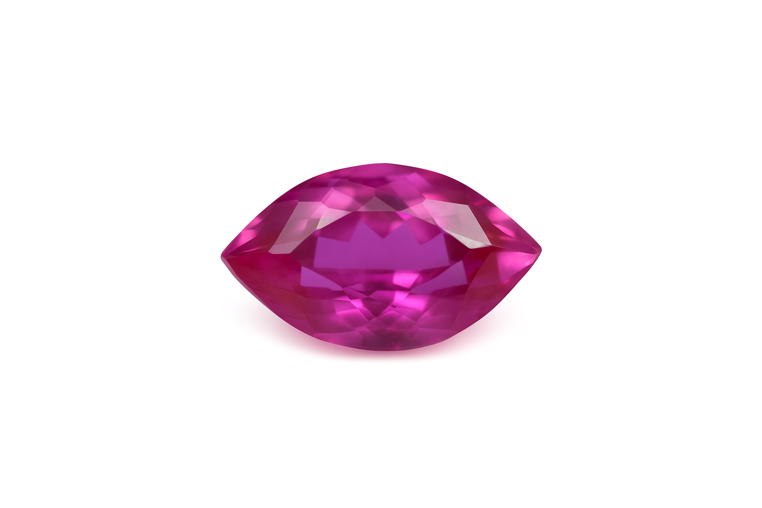 Natural 6.90 Ct Ruby Pink Marquise Shape CERTIFIED Loose Gemstone