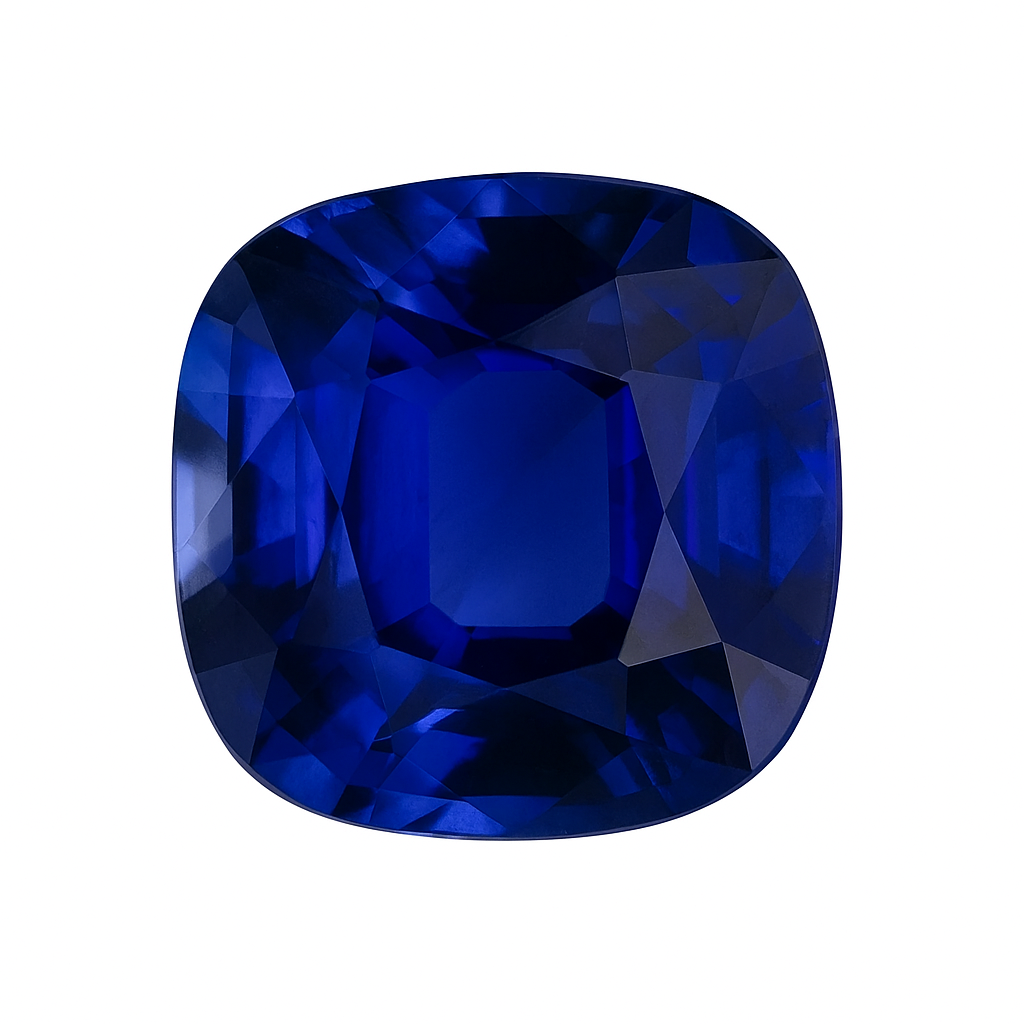 10.50 Ct Natural Blue Tanzanite Cushion Cut CERTIFIED Loose Gemstone