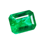 8.23 Ct Emerald Cut CERTIFIED Natural Muzo Colombian Emerald Loose Gemstone AA+