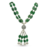296 Ct Certified  Natural Green Onyx Gemstone Handmade 925 Sterling Silver Necklace 925 Stamped Gemstone Natural Green Onyx Silver Necklace Gift For Love