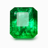 10.89 Carat CERTIFIED Loose Gemstone Ring Size Natural Emerald Green Emerald Cut