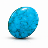 34.00 Ct Natural Blue Turquoise Oval Shape CERTIFIED Loose Gemstones