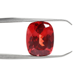 11.00 Ct Natural  Padparadscha Sapphire Cushion Cut CERTIFIED Loose Gemstone