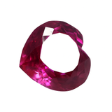 Pink Ruby 11.35 Ct Natural  Most Demandable Heart Cut CERTIFIED Loose Gemstone.