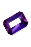 NATURAL Tanzanite Purple Rare Emerald Cut Ring Size 12.00 Ct CERTIFIED Gemstone