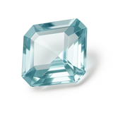 4.65 Ct Natural Aquamarine Blue Square Shape Certified  Loose Gemstones