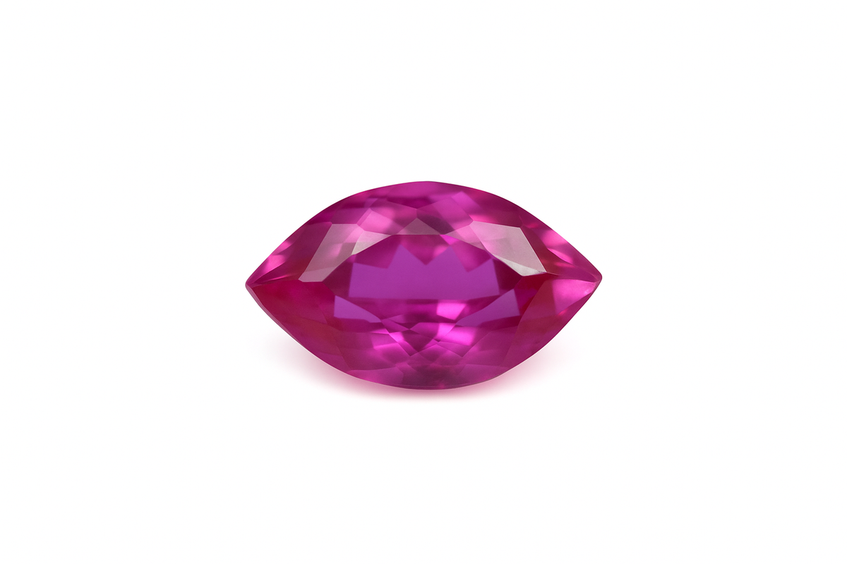 Natural 6.90 Ct Ruby Pink Marquise Shape CERTIFIED Loose Gemstone