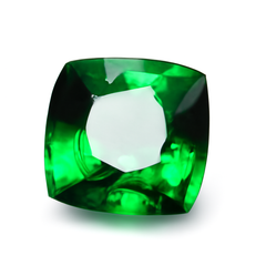 10 Ct Natural Tourmaline Green Cushion Cut Certified Loose Gemstone Free Shipping