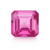 Natural Pink Ruby 8.70 Ct Square Cut CERTIFIED Loose Gemstone