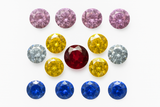 20 Pcs Natural Sapphire Mix Color Round Cut CERTIFIED Best Loose Gemstones Lot