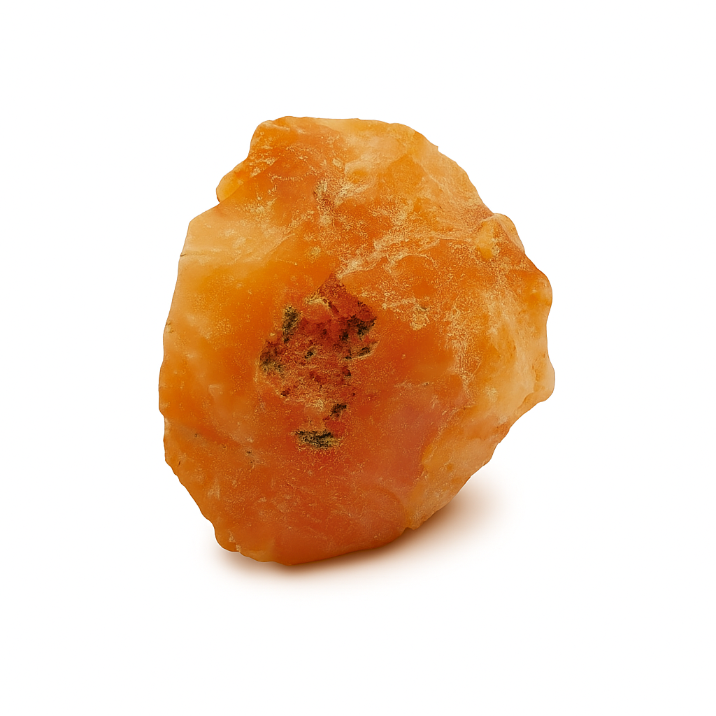 80 Ct Natural Orange Sapphire Rough CERTIFIED Earth Mined Uncut Loose Gemstone | Jewelry Making Earth Mined Rough | Gift For Her