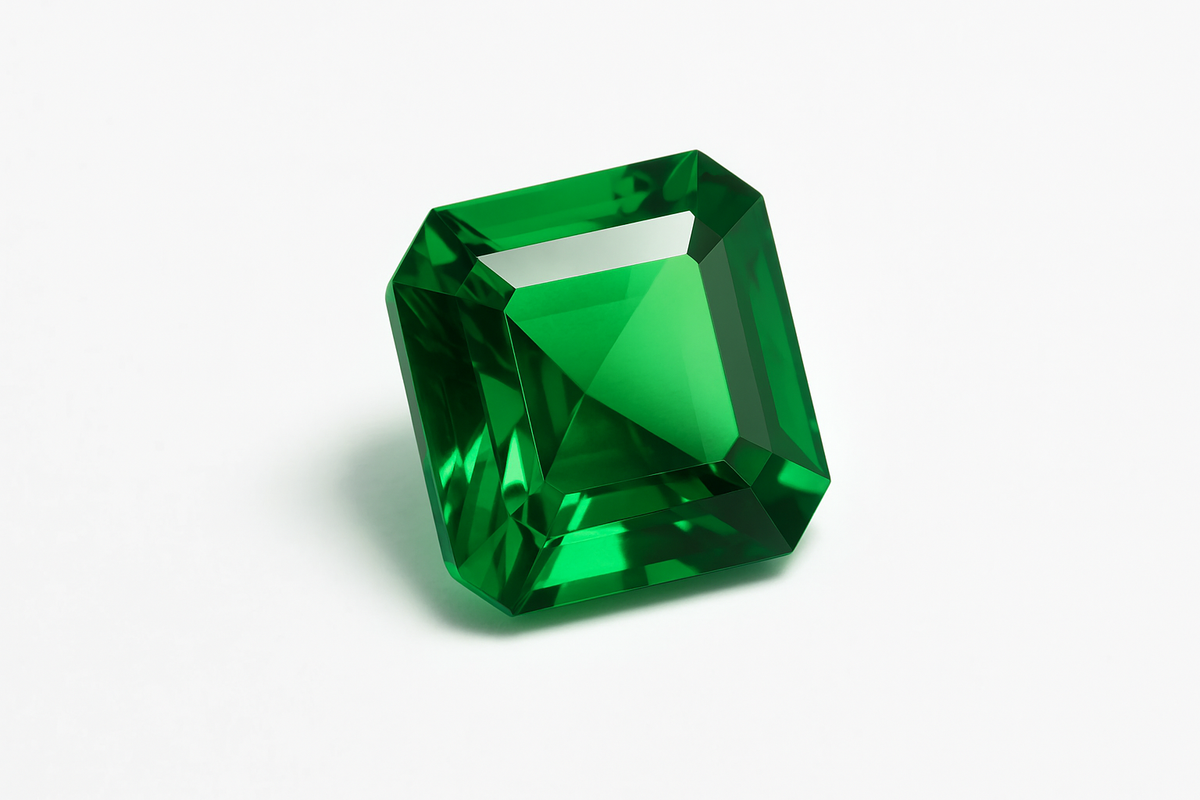11.00 Ct Natural Green Tourmaline Unique Emerald Cut CERTIFIED Loose Gemstone