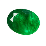 Green Oval 8.50 Ct Extremely Rare Natural Green Emerald Oval Shape CERTIFIED Emerald Green Loose Gemstone
