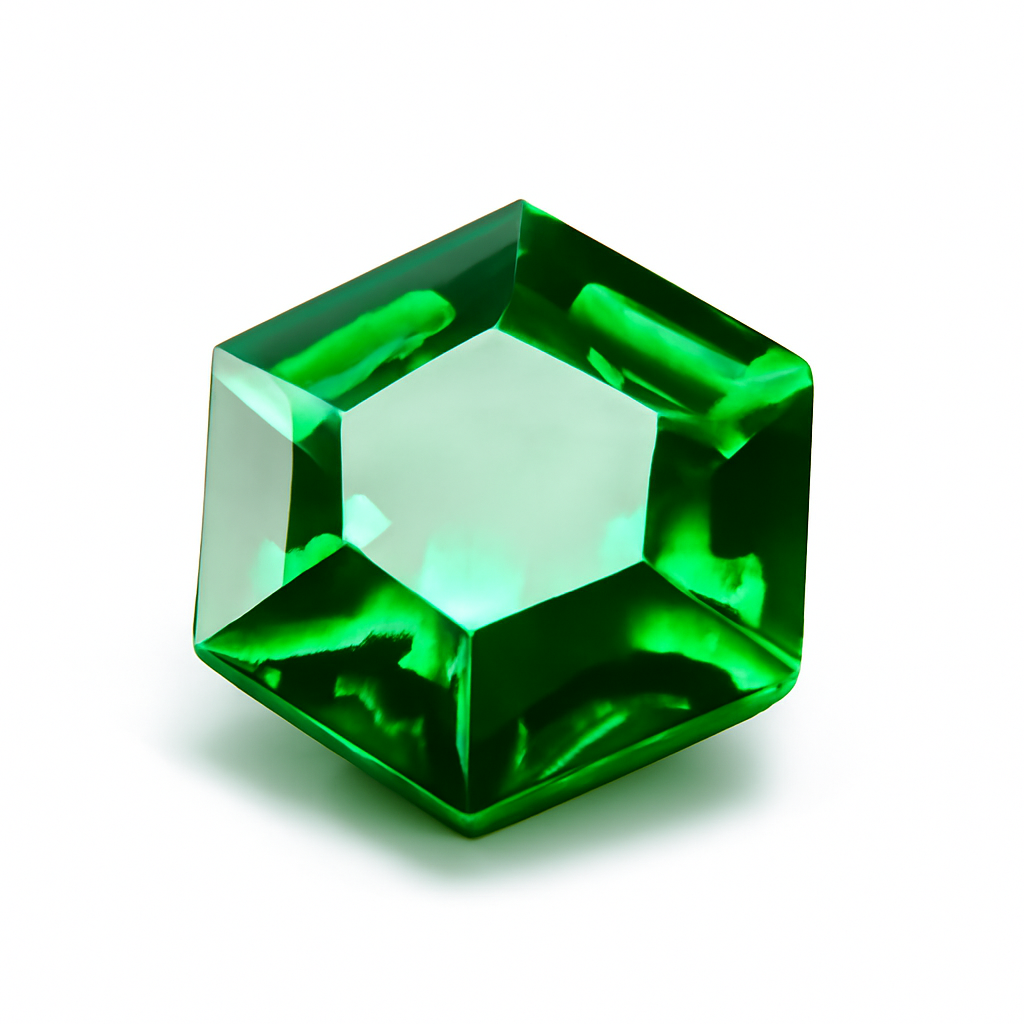 10.00 Ct Natural TOURMALINE Fancy Shape CERTIFIED Green Loose Gemstones Brazil Az-2148
