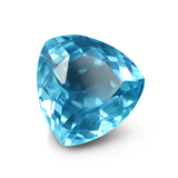 Hurry Up For Excellent Offer !! 12.99 Ct Trillion Cut Certified Natural Loose Gemstone Blue Aquamarine Gem |  Best For Calming and Soothing & Spiritual Growth