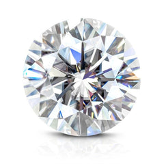 Round Excellent Cut VVS1 D Color 2 pcs 6.50 MM Moissanite Gemstone CERTIFIED