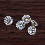 Excellent Round Cut Certified VVS1 D Color 2.70 MM 13 PCS Moissanite Gemstone