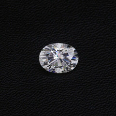 VVS1 Clarity and D-White Stunning 6x8 mm Oval Cut Moissanite GRA CERTIFIED