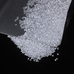 200 PCS Moissanite Gemstone Certified VVS1 D Color Round Excellent Cut 0.90 MM