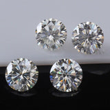 CERTIFIED VVS1 D Color Round Moissanite Gemstone Excellent Cut 10 MM