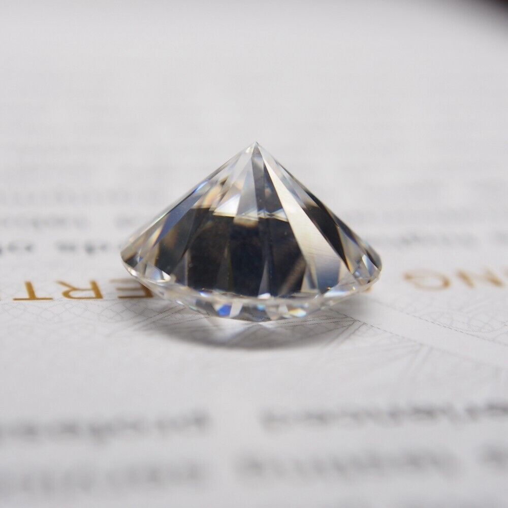 Best Diamond Cut Moissanite ON SALE !! CERTIFIED 1 mm Round Cut D-Color Synthetic MOISSANITE Gemstone VVSI Clarity | Moissanite Free Delivery With Special Gift